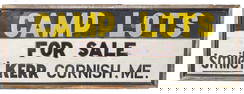 MAINE CAMP SIGN