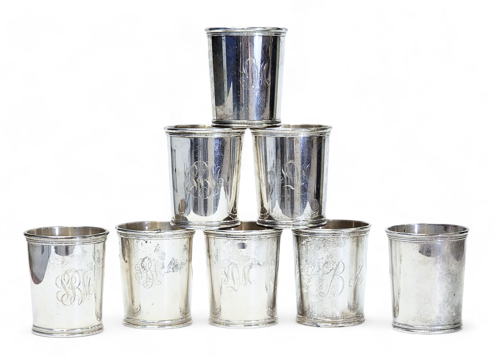 8 KENTUCKY STERLING SILVER JULEPS CUP BY MARK J. SCEARCE (1 of 5)