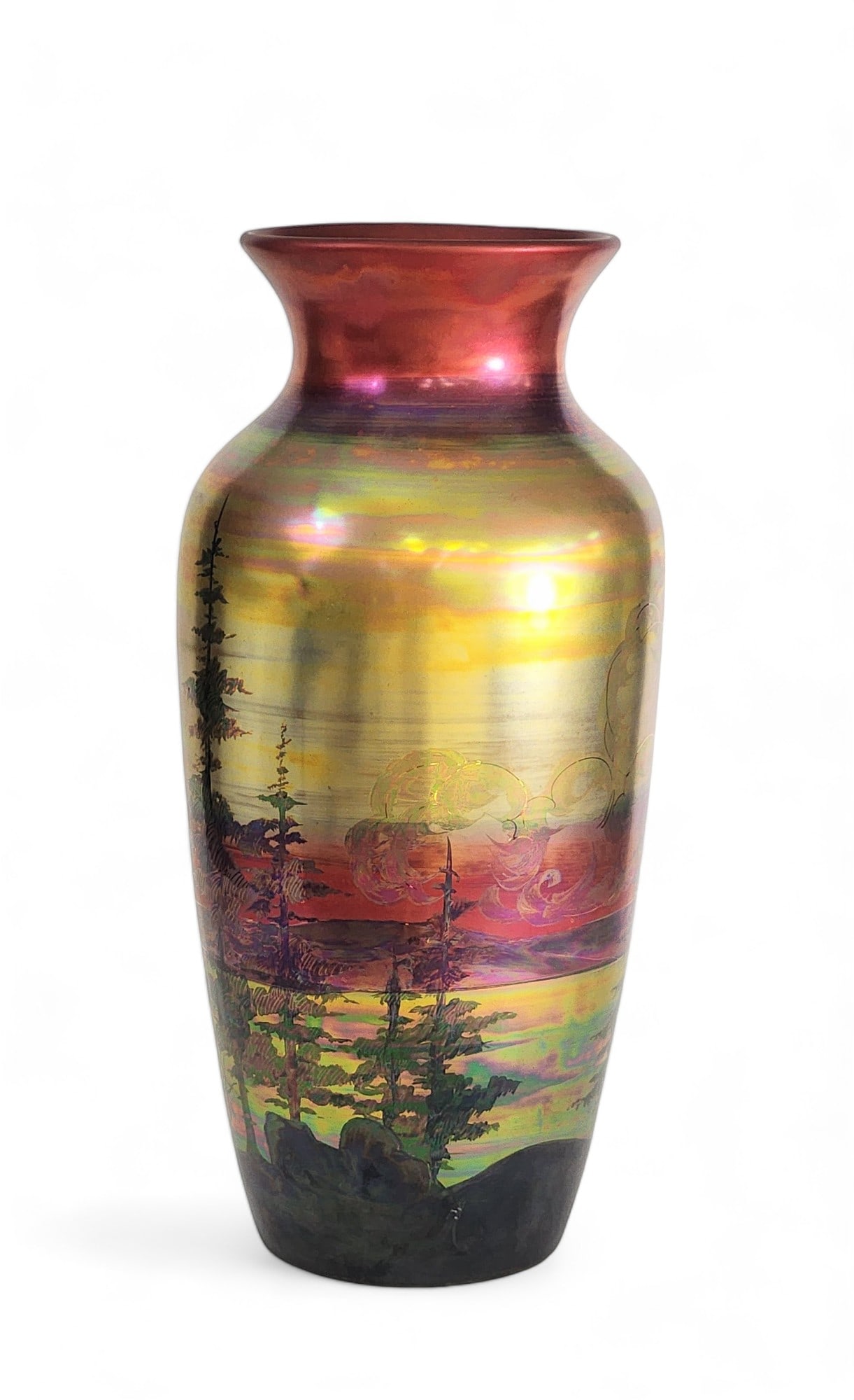 LARGE WELLER LASA VASE (1 of 7)