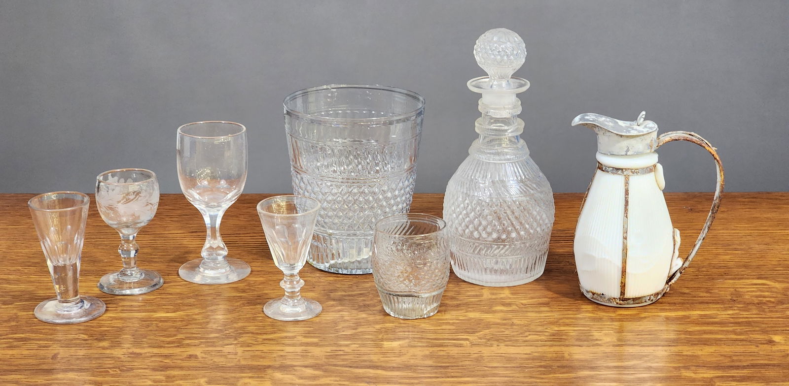 GROUP OF EARLY GLASS (1 of 6)