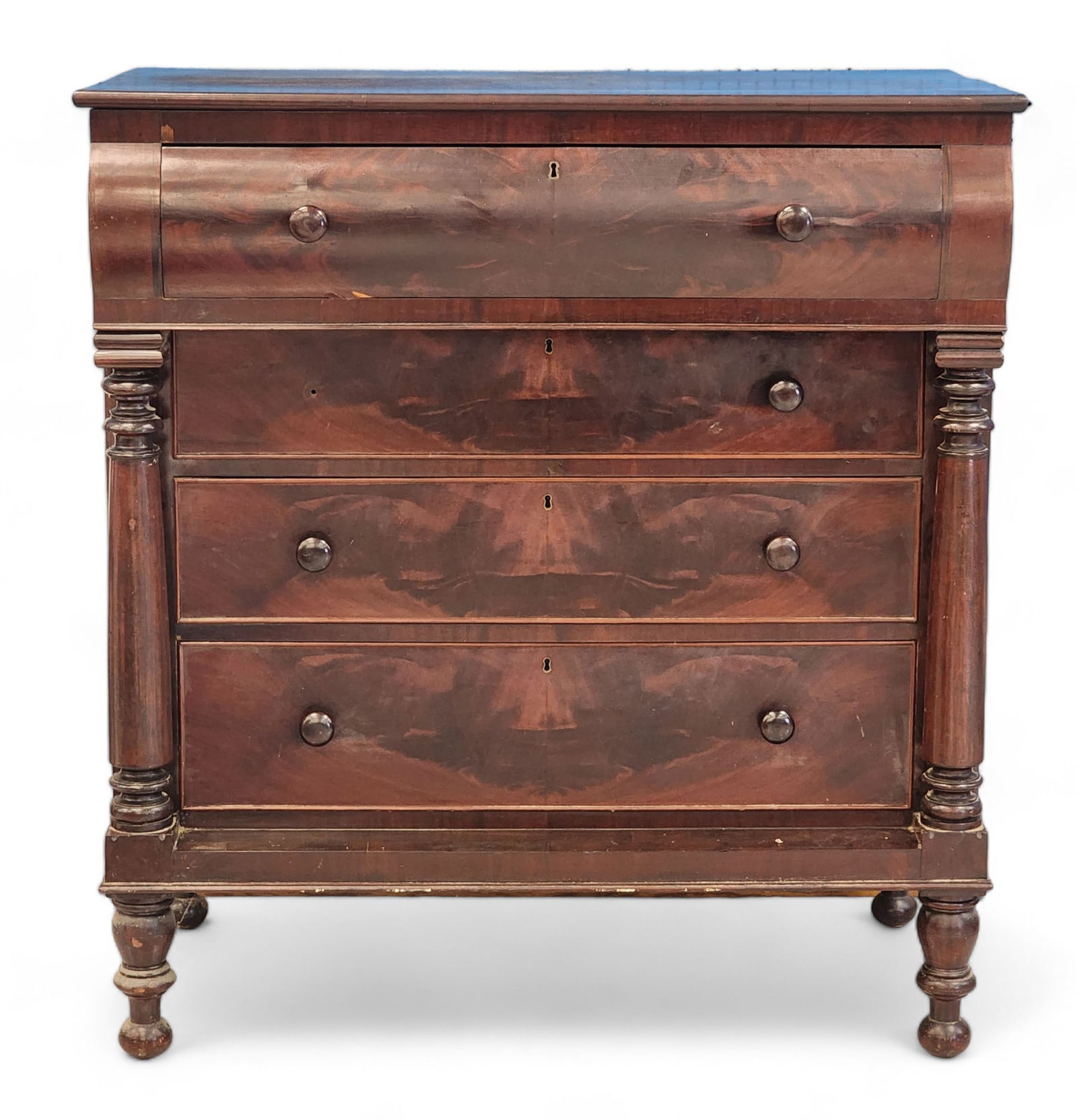 LATE CLASSICAL CHEST OF DRAWERS (1 of 5)