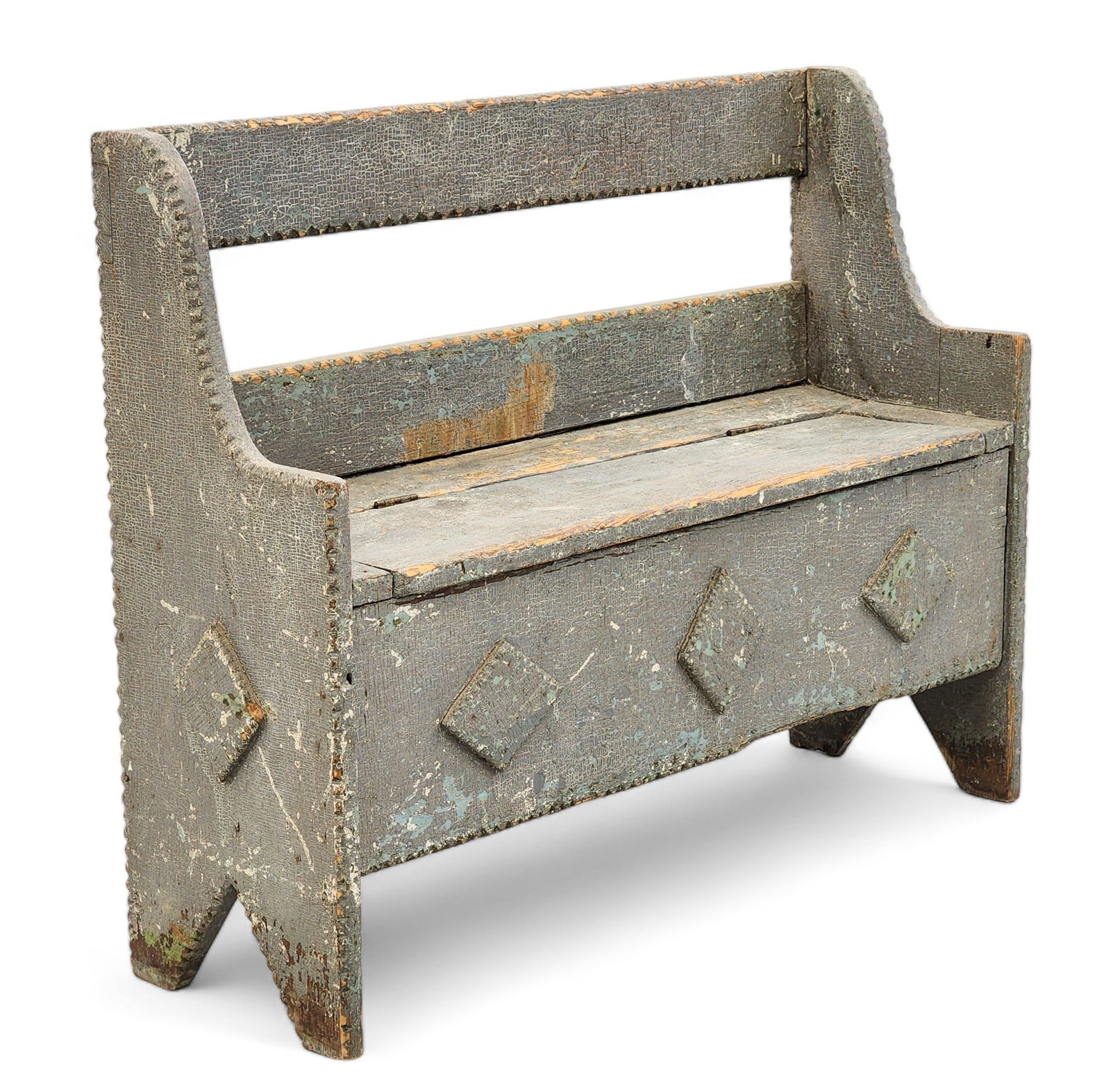 FOLKSY CHILD'S BENCH (1 of 6)