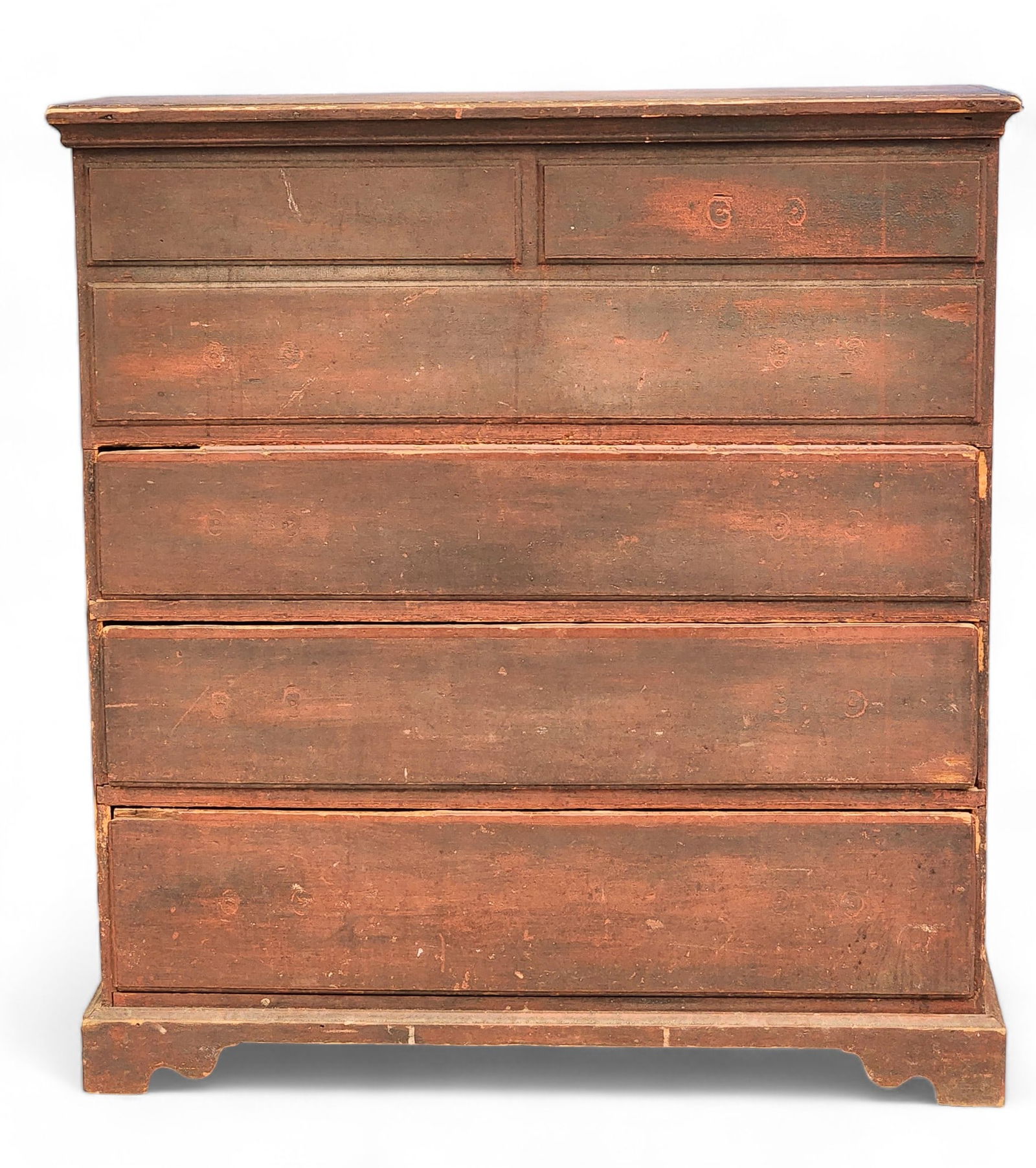 PAINTED CHIPPENDALE MULE CHEST (1 of 8)