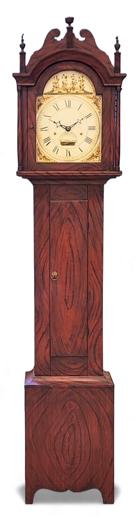 DECORATED TALL CASE CLOCK (1 of 13)