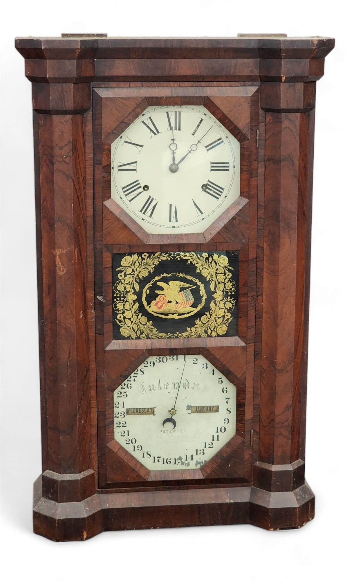 SETH THOMAS CALENDAR CLOCK (1 of 4)