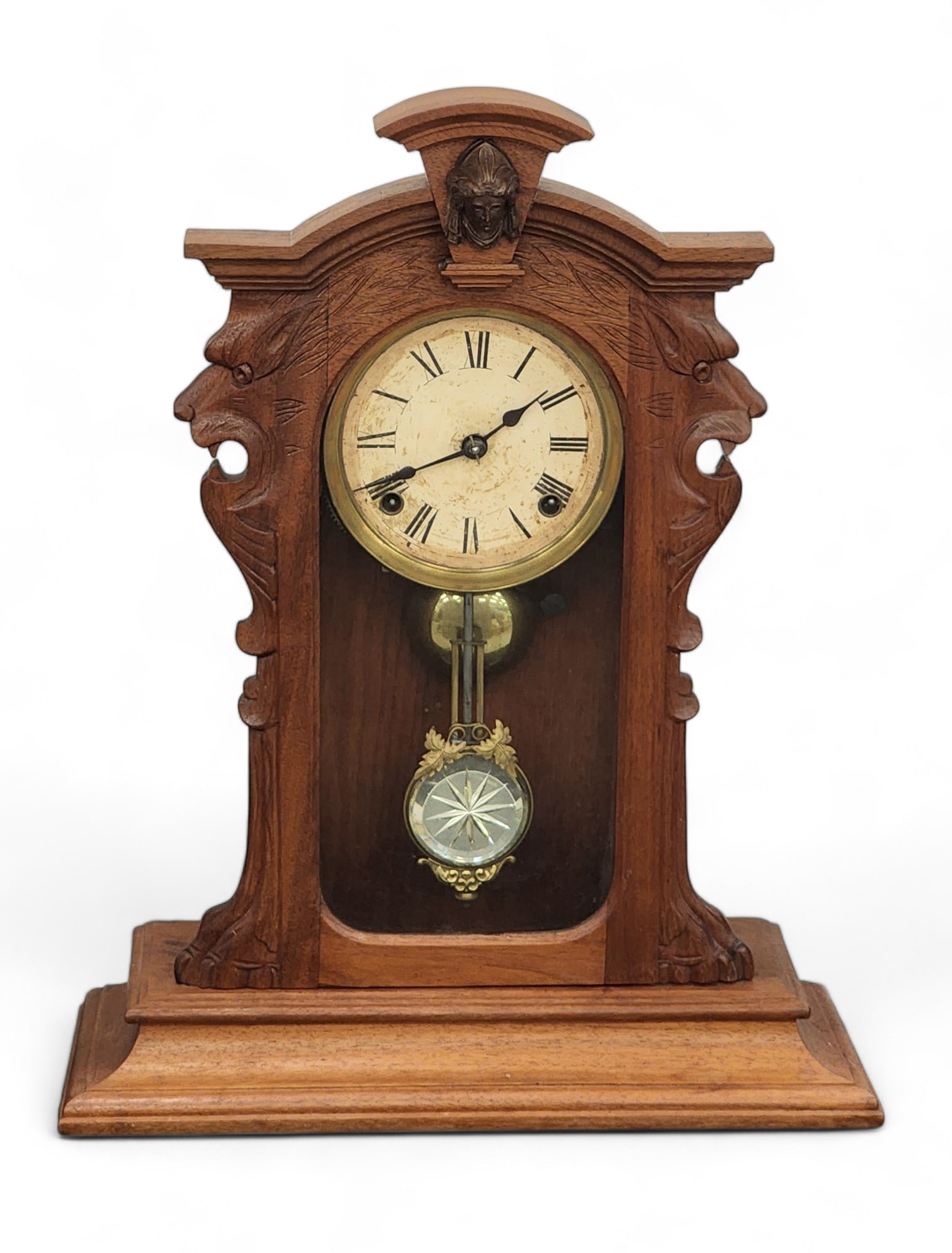 VICTORIAN SHELF CLOCK (1 of 4)