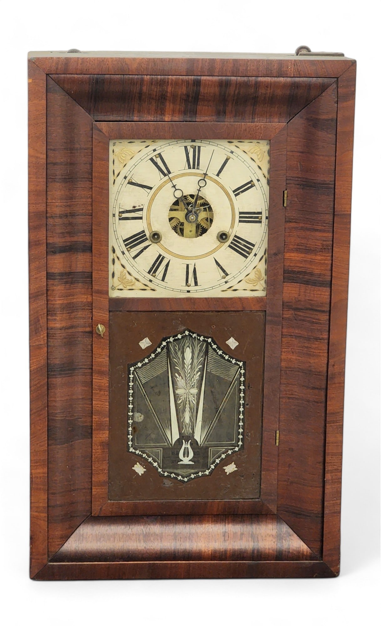 SPERRY & SHAW SHELF CLOCK (1 of 5)