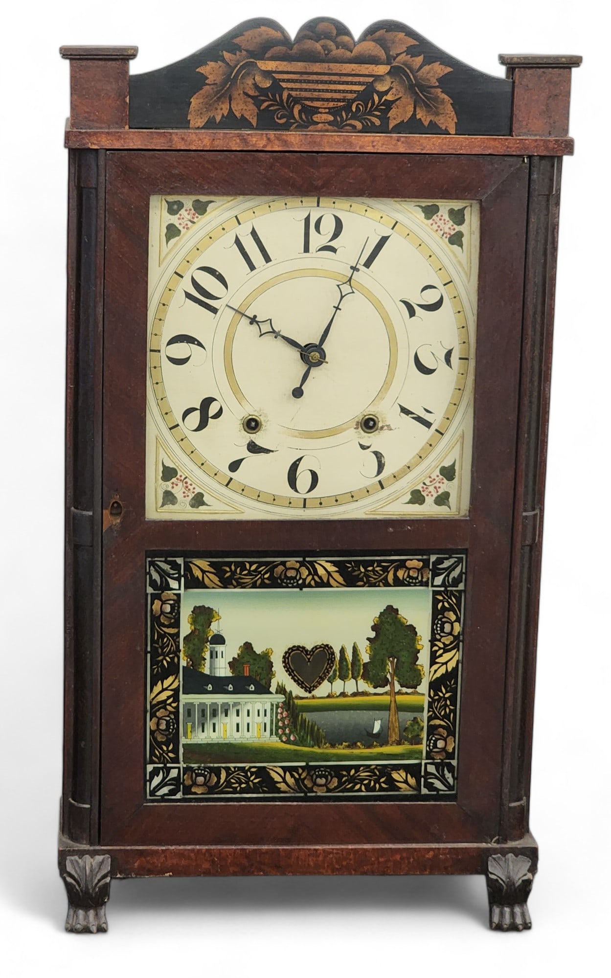 SILAS HOADLEY SHELF CLOCK (1 of 7)