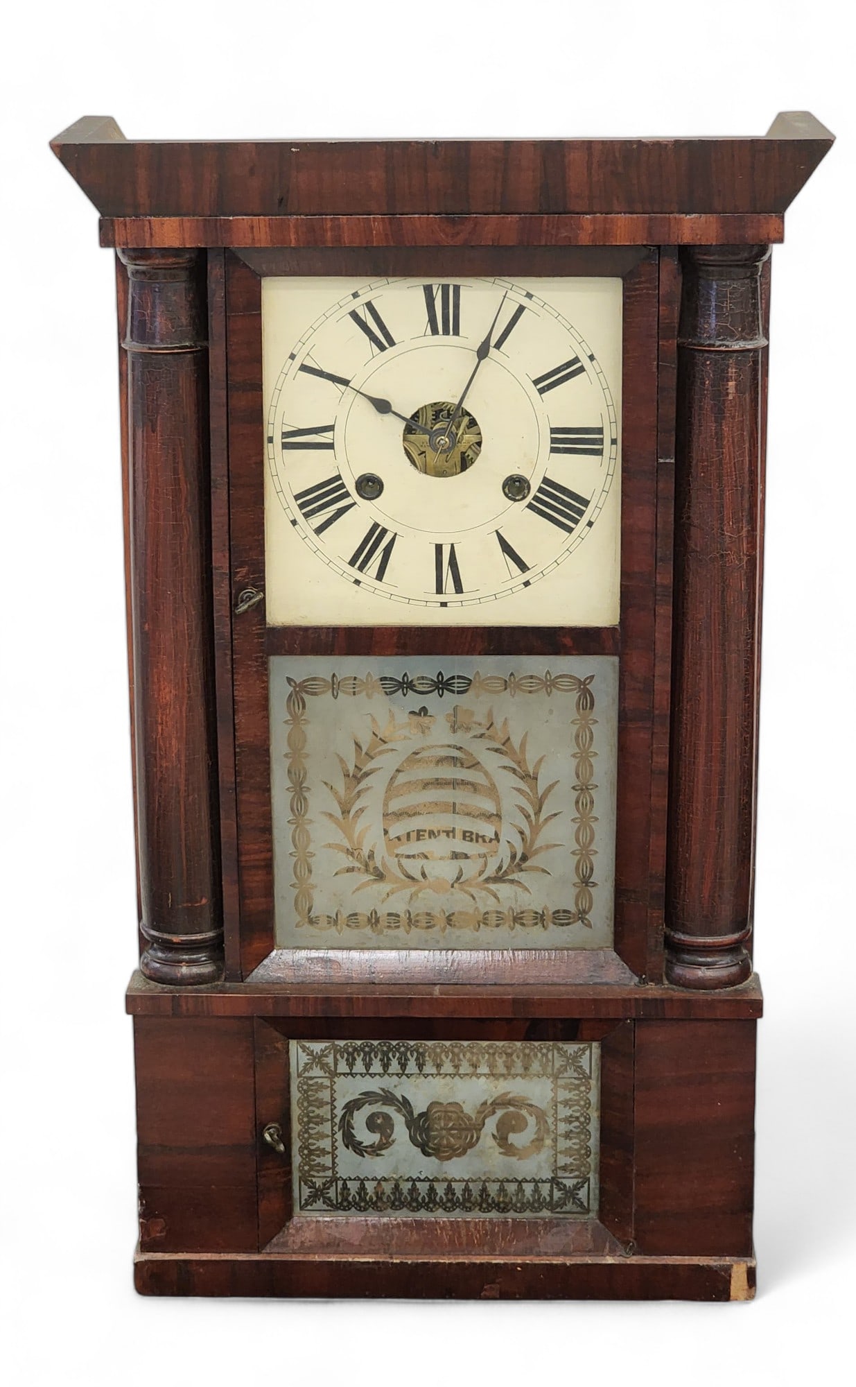 CHAUNCEY JEROME SHELF CLOCK (1 of 7)