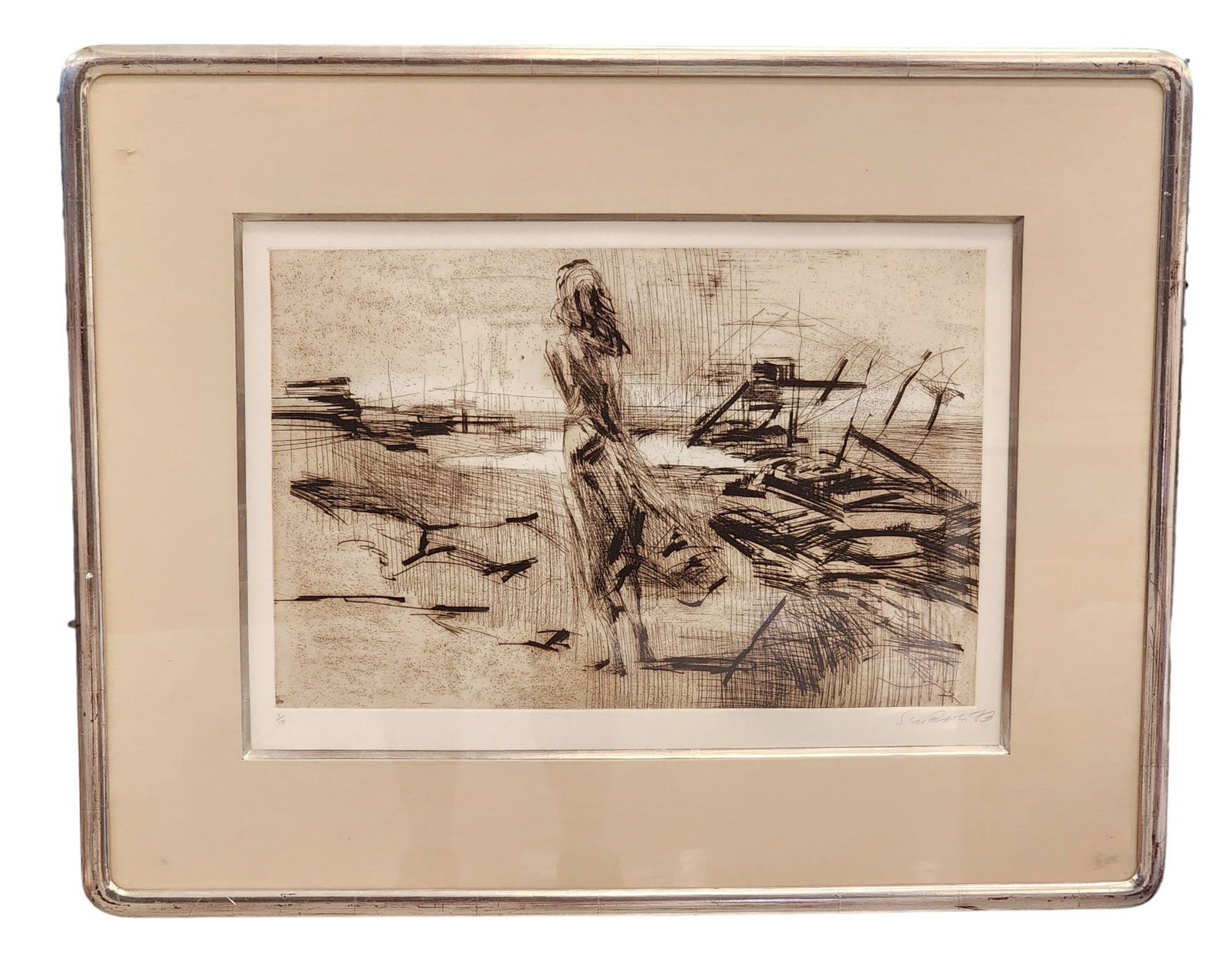 "AFTER THE STORM" BY NICOLA SIMBARI (ITALIAN, 1927-2012) (1 of 2)