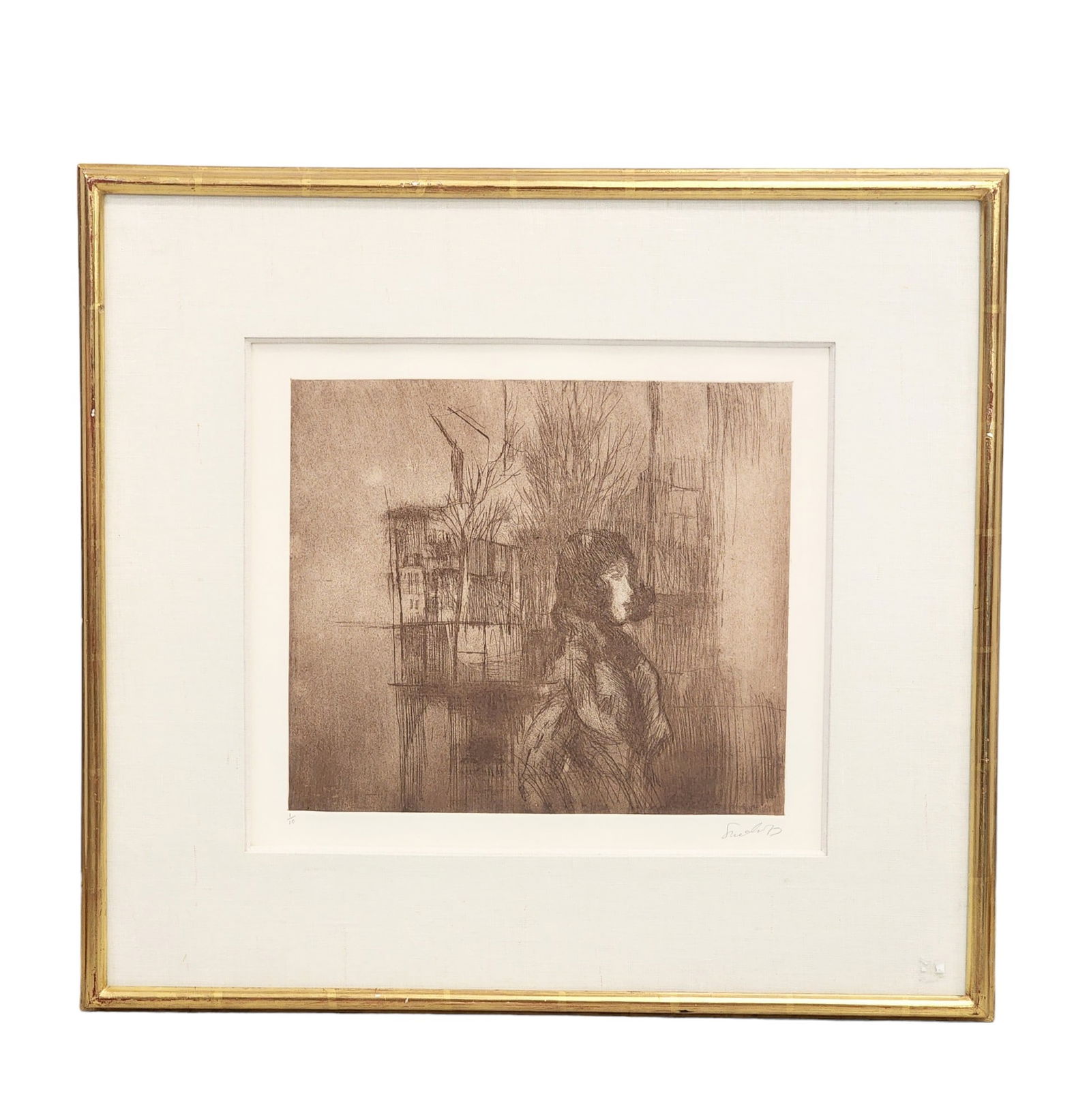 "PARIS BLVD ST. MICHE" BY NICOLA SIMBARI (ITALIAN, 1927-2012) (1 of 2)