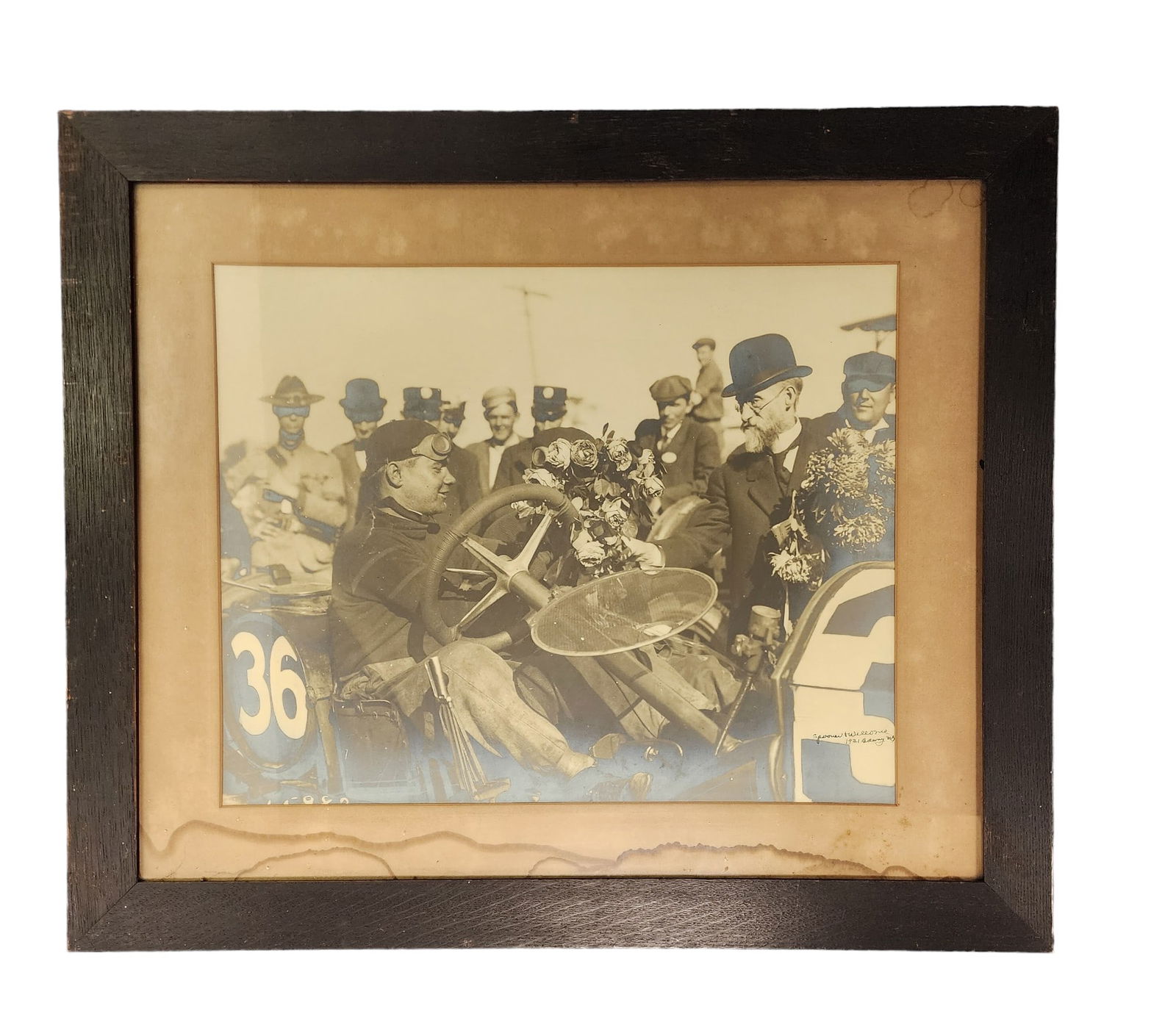 AUTO RACING PHOTOGRAPH BY SPOONER & WELLS (AMERICAN, FL. 1910-1940) (1 of 3)