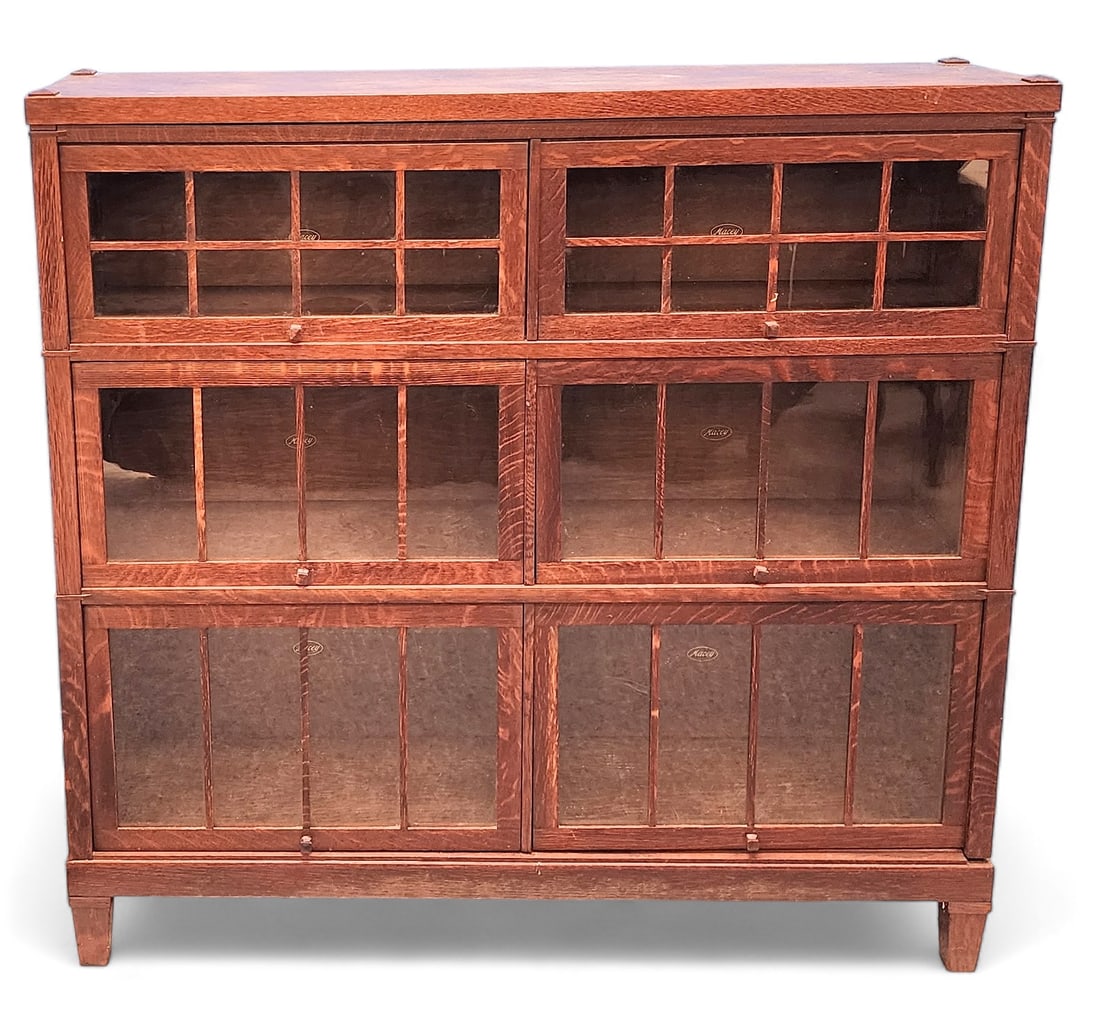 ARTS AND CRAFTS STACKING BOOKCASE (1 of 6)