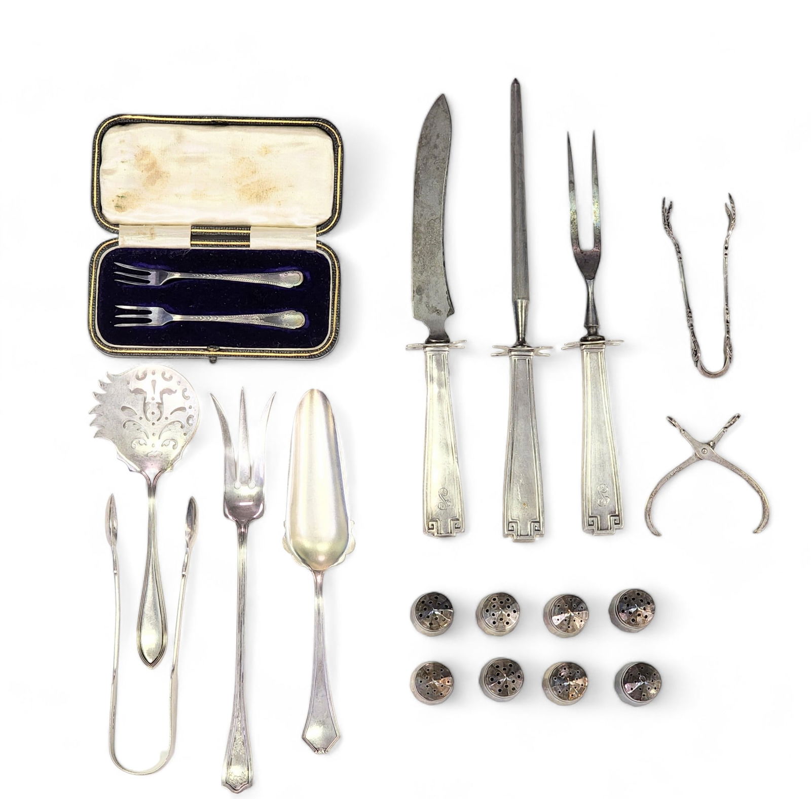 COLLECTION OF MISCELLANEOUS SILVER (1 of 10)