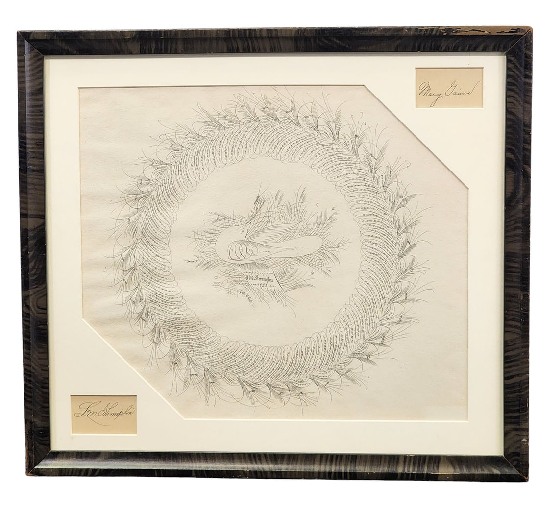 PRESENTATION SPENCERIAN DRAWING (1 of 7)