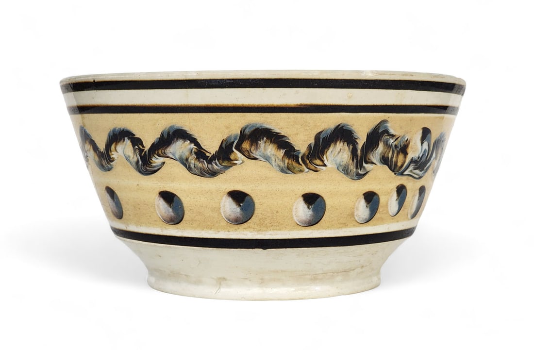 MOCHA OR DIPPED WARE BOWL (1 of 4)