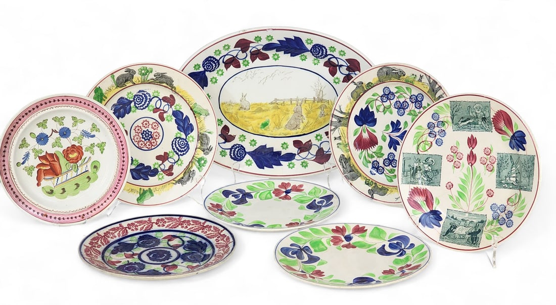 COLLECTION OF ENGLISH CERAMICS (1 of 12)