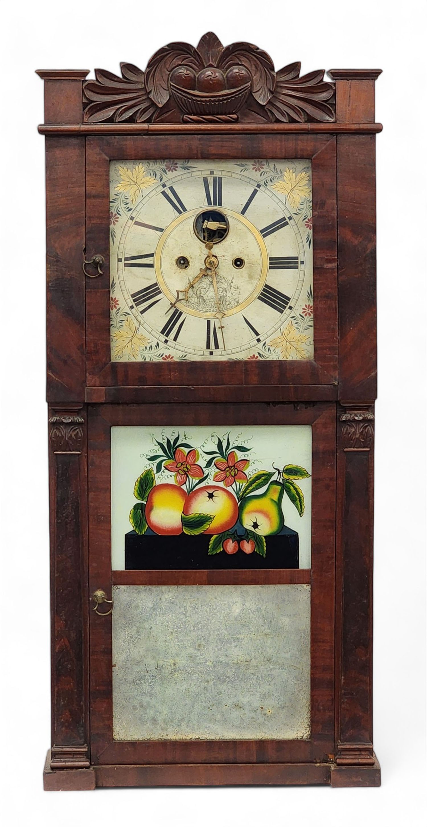 HOTCHKISS & BENEDICT TRIPLE-DECKER SHELF CLOCK (1 of 5)