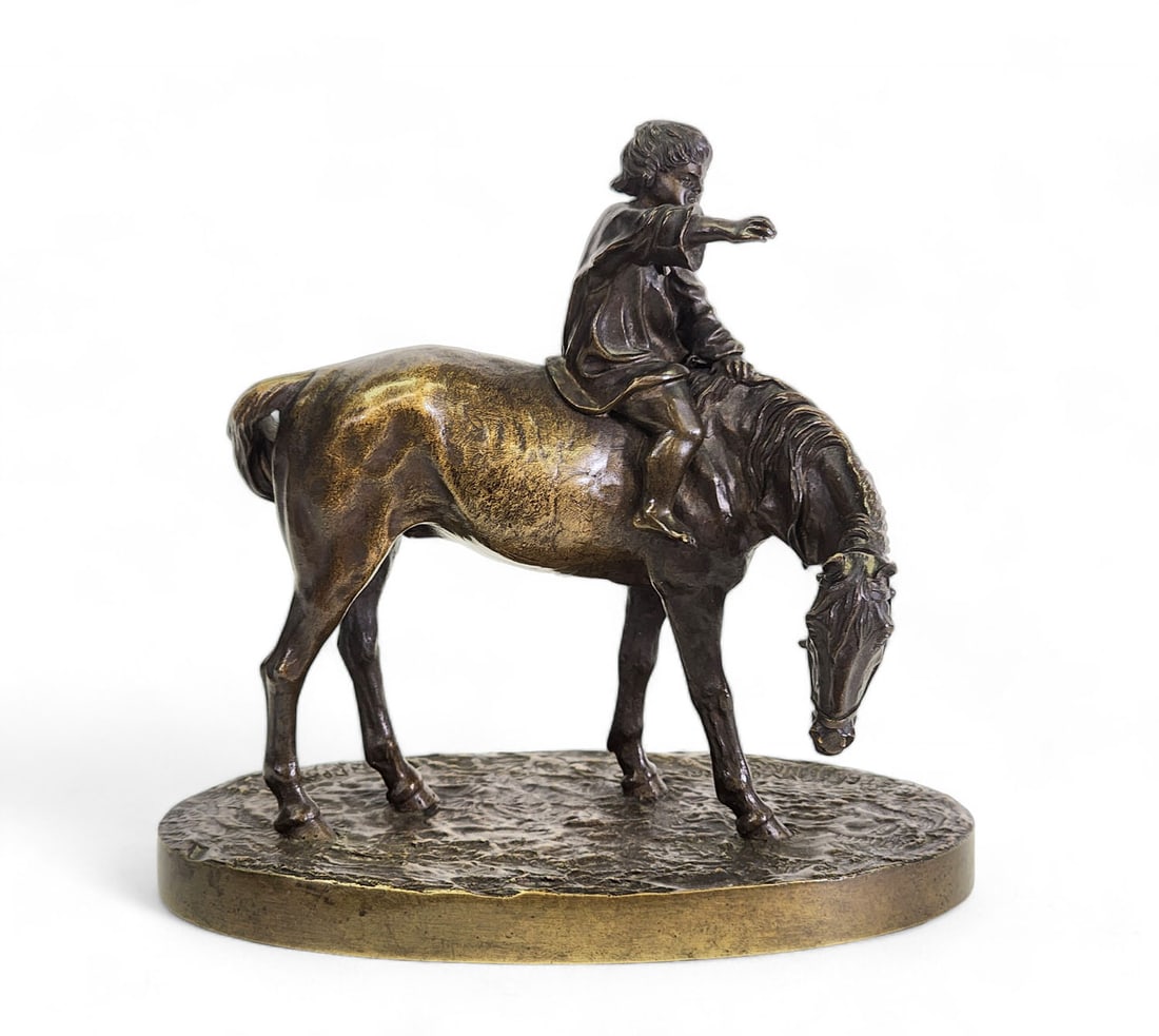 BRONZE BY VASSILI YACOVLEVITCH GRACHEV (RUSSIAN,1831-1905) (1 of 5)