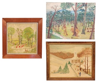 THREE WORKS BY BY EARL HASTINGS BEYMER (OHIO, 1890-1975)