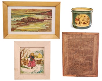 FOUR WORKS BY BY EARL HASTINGS BEYMER (OHIO, 1890-1975)