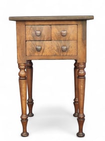THREE-DRAWER SHERATON STAND