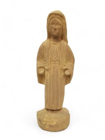 CARVED FIGURE BY ERNEST "POPEYE" REED (OHIO, 1919-1985)