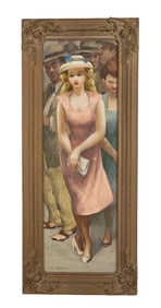 CLYDE SINGER (OHIO, 1908-1999): PINK LADY