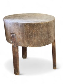 EARLY BUTCHER'S BLOCK