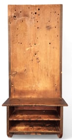 FOLKSY CLOCK SHELF
