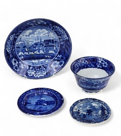 THREE PIECES OF HISTORIC STAFFORDSHIRE