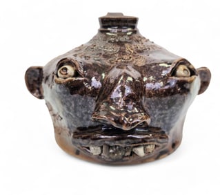 SOUTHERN FACE JUG BY NED BERY