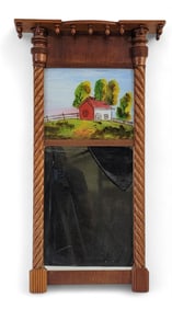 FEDERAL REVERSE-PAINTED MIRROR