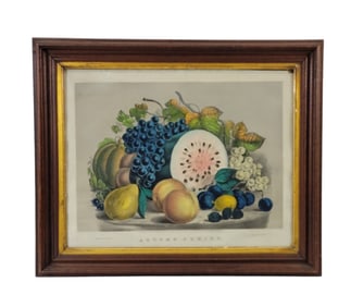 CURRIER AND IVES MEDIUM FOLIO: AUTUMN FRUITS