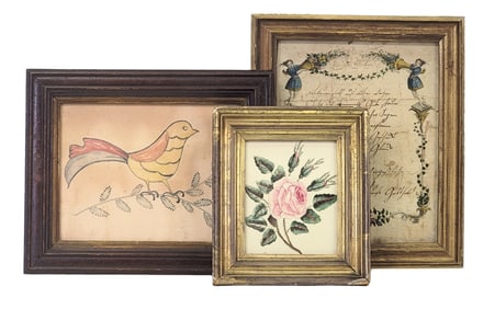 THREE WATERCOLORS