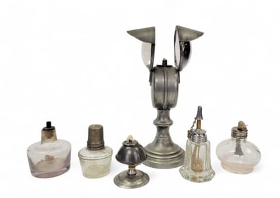 COLLECTION OF EARLY LIGHTING