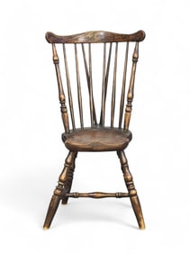 BRACE-BACK WINDSOR SIDE CHAIR