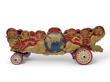 BYRAM MODEL CIRCUS: TWO HEMISPHERE BANDWAGON