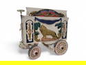 BYRAM MODEL CIRCUS: WHITE TABLEAU WAGON
