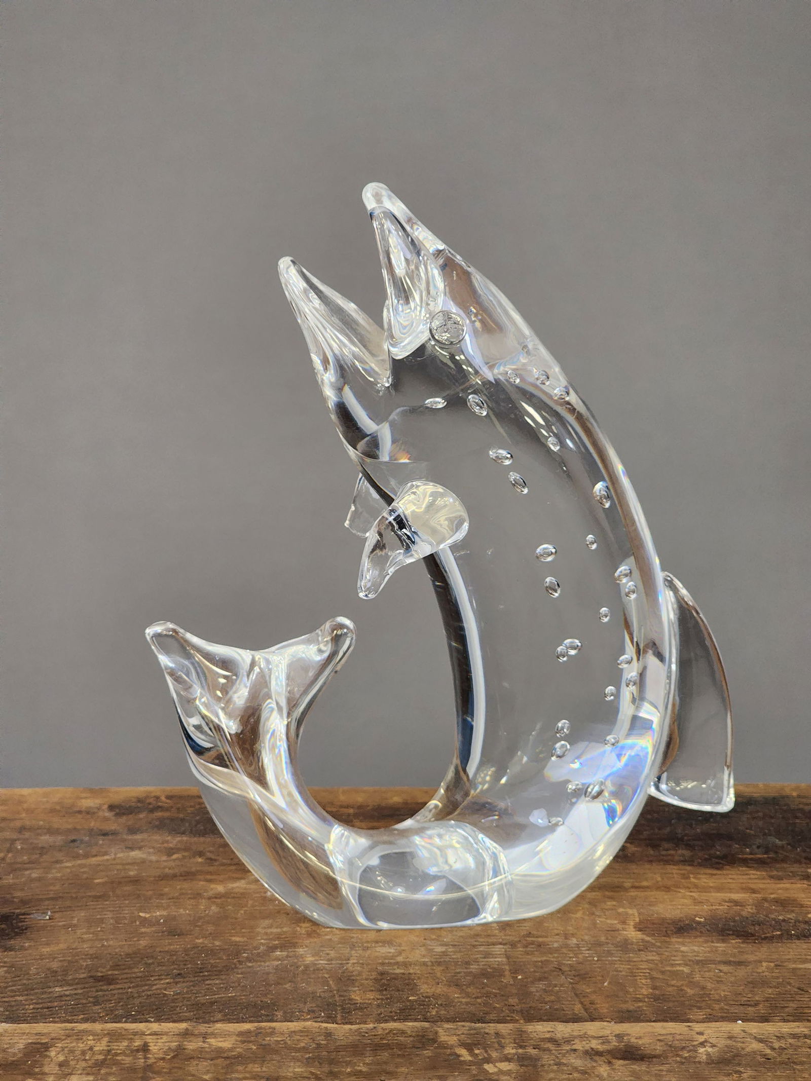 STEUBEN GLASS TROUT (1 of 3)