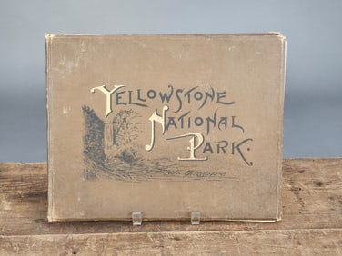 YELLOWSTONE NATIONAL PARK PHOTOGRAVURE ALBUM