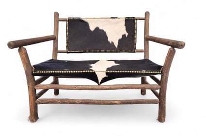 RUSTIC SETTEE