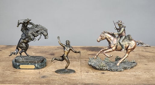 THREE SMALL FIGURES