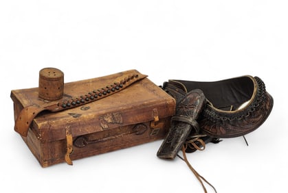 VINTAGE WESTERN LEATHER GOODS