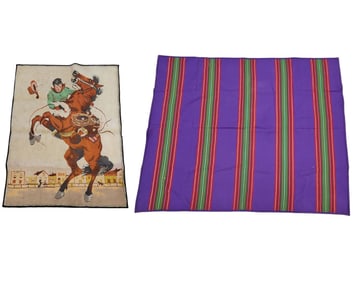 PENDLETON BLANKET AND COWBOY RUG