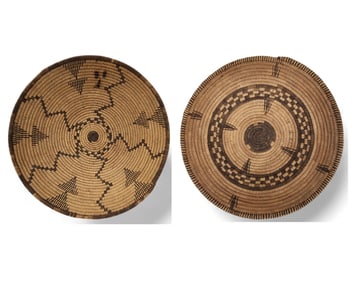 TWO WESTERN APACHE BASKETS