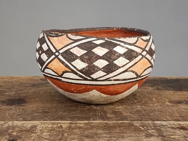 DIMINUTIVE ACOMA POLYCHROME BOWL