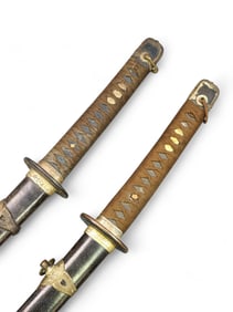 TWO JAPANESE KATANAS