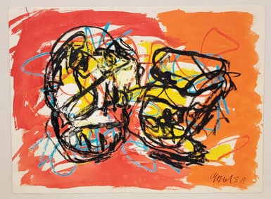 KAREL CHRISTIAAN APPEL (1921-2006): SYMPHONY IN ORANGE