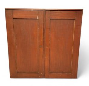 OHIO PAINTED CUPBOARD TOP